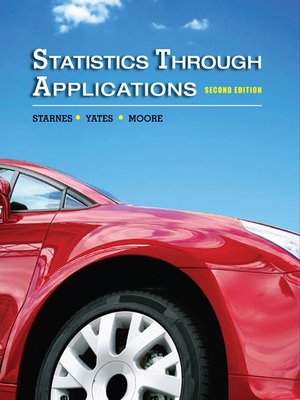 cover image of Statistics Through Applications